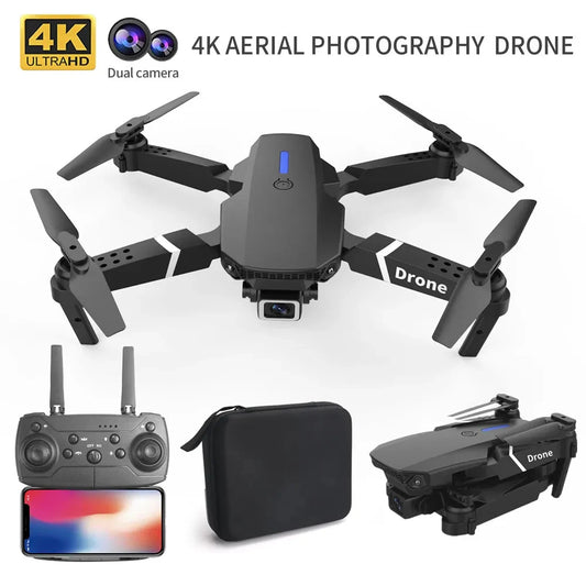 Drone E88™: Tu Compañero Aéreo 4K